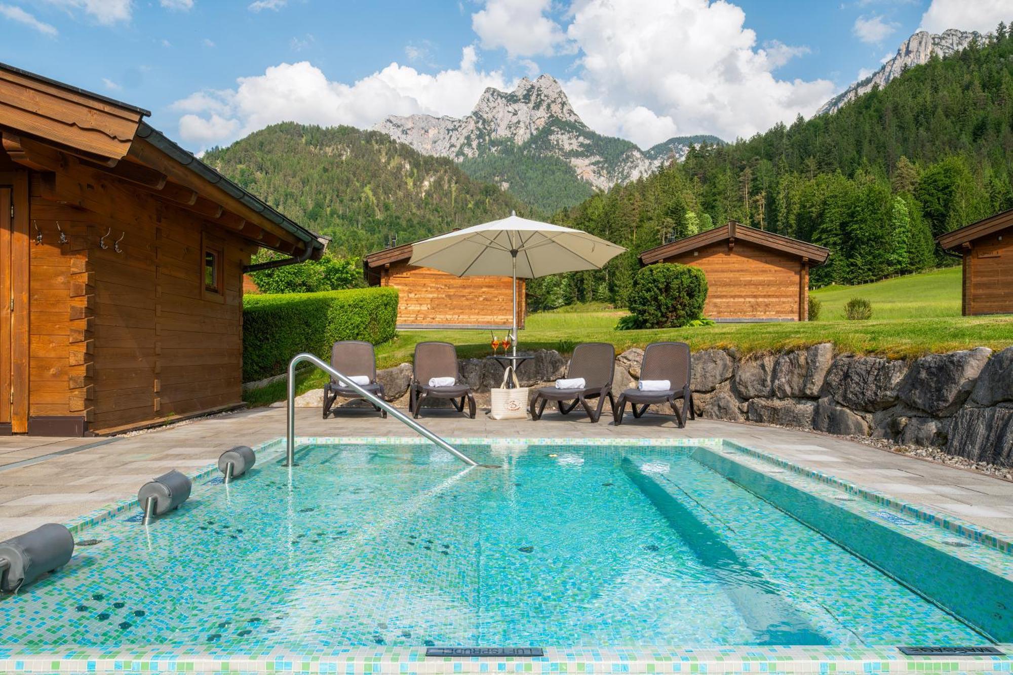 Hotel Vitaloase Zu Den Drei Bruedern Unken Esterno foto