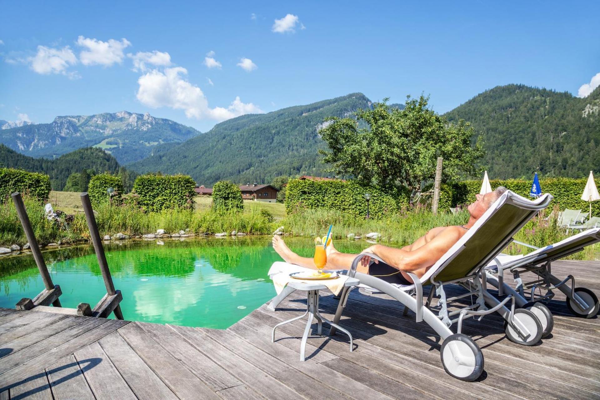 Hotel Vitaloase Zu Den Drei Bruedern Unken Esterno foto